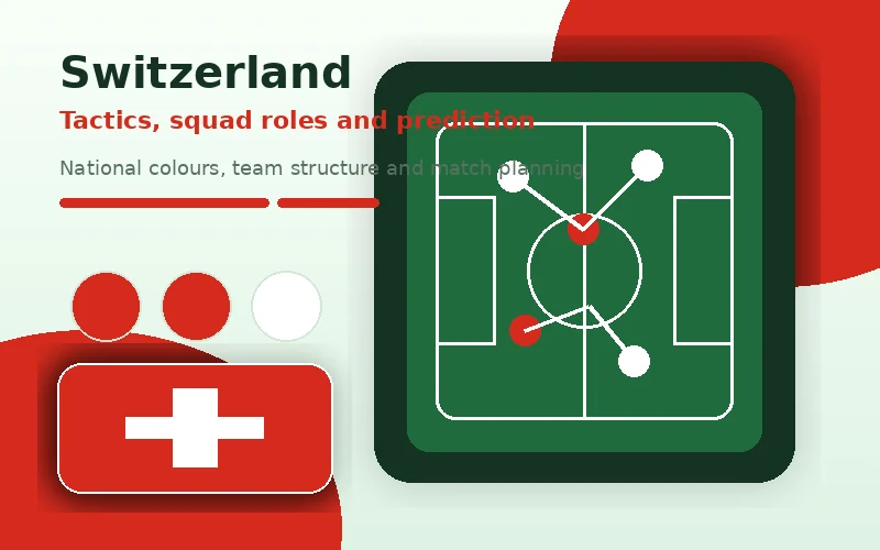 Switzerland Campeonato do Mundo 2026 tática e plantel visual Switzerland tactical plantel prévia com national colours